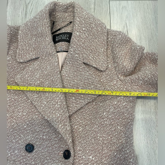 Badgley Mischka Wool Blend Long Coat - Picture 12 of 15